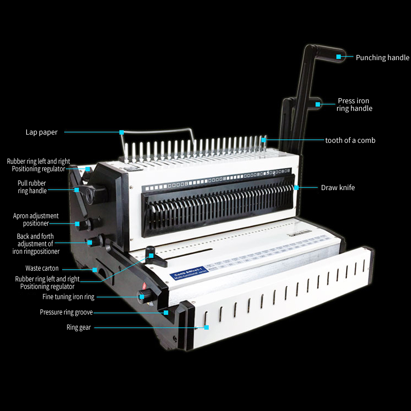 Многофункциональная переплетна – обзор и цена Binding Machine Comb