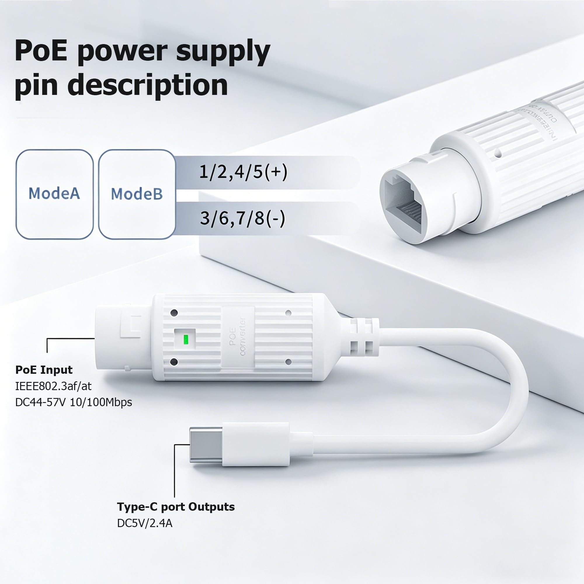 Преобразователь питания POE в  – обзор и цена Power Over Ethernet
