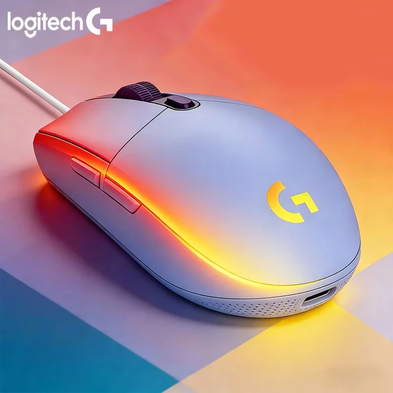 Игровая проводная мышь Logitec – обзор и цена Logitech Mouse G203